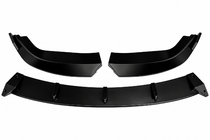 BMW 5 Series E60/E61 2003-2010 Frontlippe DPT (Base, 2008-2010, schwarz glänzend) Foto 2