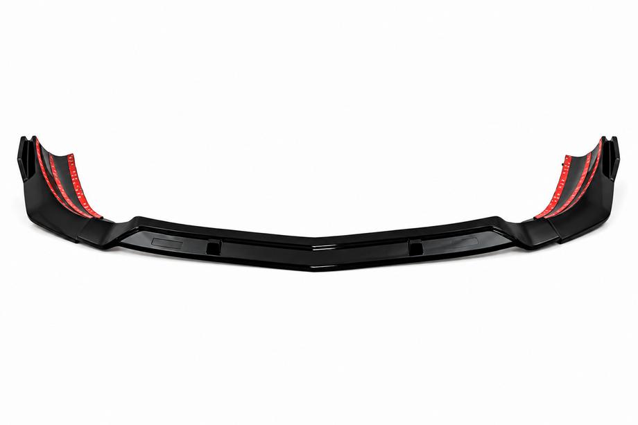 Mercedes A-class W177 2018- Frontlippe DPT V-1 (Schwarz Glanz) Foto 2