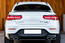 Mercedes GLC X253 2015-2022 DPT Heckspoiler (Schwarz Glanz) Foto 1