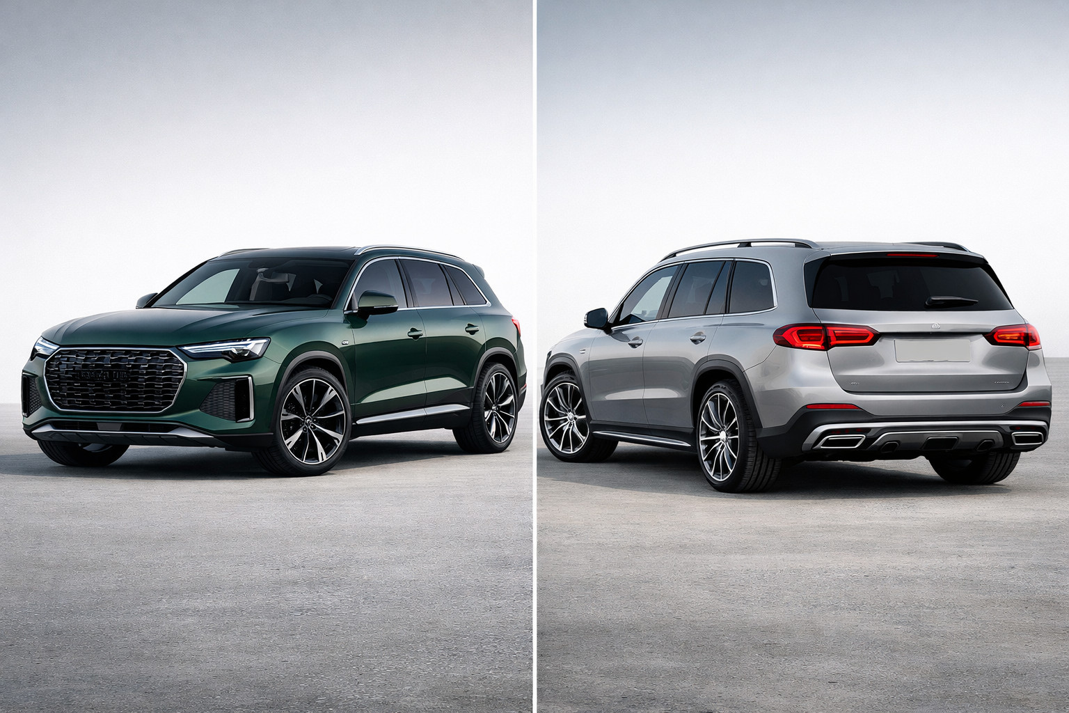 Audi Q9 2027 vs Mercedes-Benz GLS 2027: Preis, Motoren, Daten und was ist besser