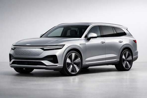 Neuer Genesis GV90 2027: Test des Elektro-Rivalen von BMW X7 und Mercedes GLS Foto 1