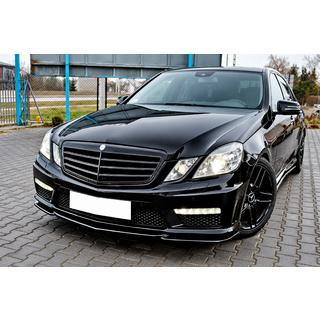 DPT Frontlippe (für E63 AMG, 2009-2012, Schwarz Hochglanz) Mercedes E-class W212 2009-2016 Foto 1