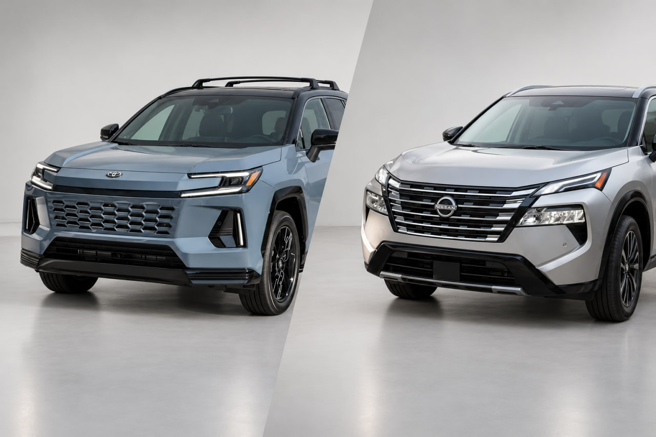 Nissan Rogue Hybrid 2027 vs Toyota RAV4 Hybrid 2026: Verbrauch, Daten, Preis und was besser ist
