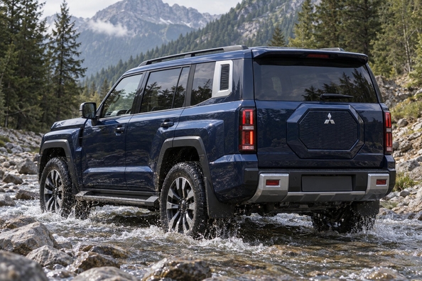 Neuer Mitsubishi Pajero 2026: Leiterrahmen-SUV mit Super Select 4WD-II Foto 2
