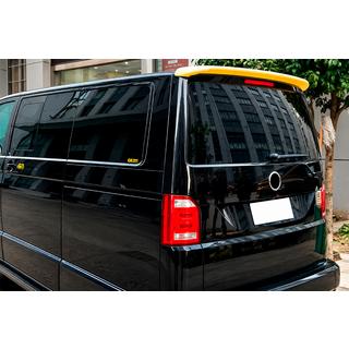 DPT Spoiler (Heckklappe, Schwarz Hochglanz) Volkswagen T5 Caravelle 2004-2010 Foto 1