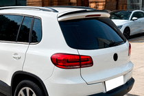 Volkswagen Tiguan 2007-2016 DPT Heckspoiler (2011-2015, Schwarz Hochglanz) Foto 1