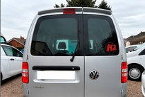 Volkswagen Caddy 2004-2010 Spoiler (2-Türer, Schwarz Hochglanz) Foto 1