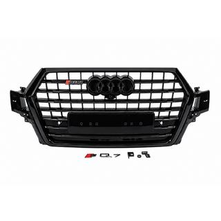 Kühlergrill vorne im SQ7-Style (2015-2019, schwarz)