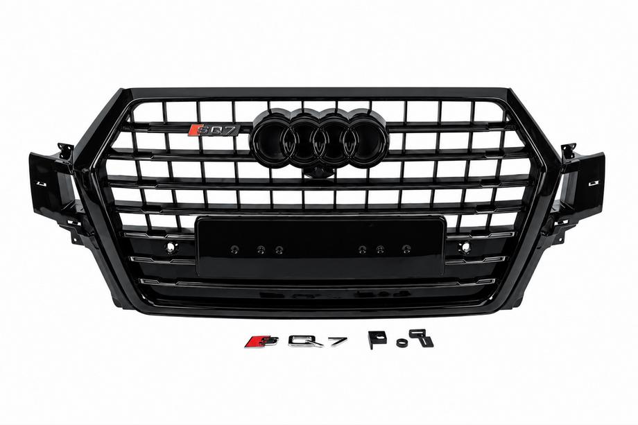 Audi Q7 2015–2026 Kühlergrill vorne im SQ7-Style (2015-2019, schwarz) Image