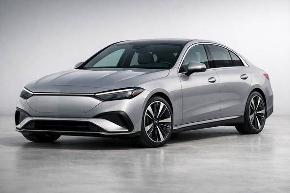 Mercedes-Benz C-Class EQ 2027: erster Blick auf den elektrischen BMW-i3-Konkurrenten Foto 1
