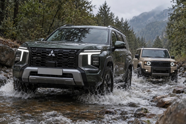 Mitsubishi Pajero 2027 vs Toyota Land Cruiser Prado 250: Welcher Leiterrahmen-SUV passt besser? Foto 1