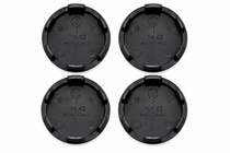 Schwarze Nabenkappen (64×62 mm, 4 Stk.) Foto 2