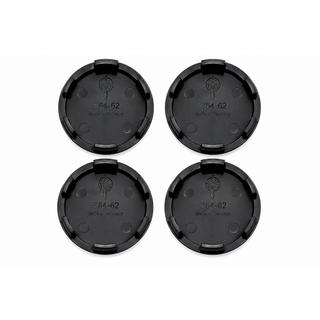 Schwarze Nabenkappen (64×62 mm, 4 Stk.) Foto 2