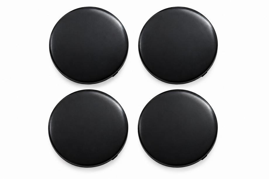 Schwarze Nabenkappen (64×62 mm, 4 Stk.) Image