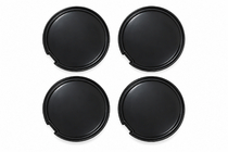 Schwarze Nabenkappen / Felgendeckel (56×52 mm, 4 Stk.) Foto 1