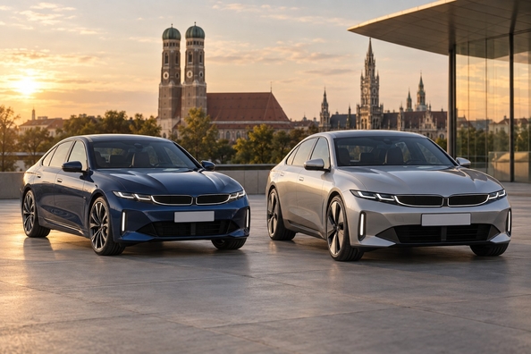 Neuer BMW 3 Series G50 oder elektrischer BMW i3 Neue Klasse: Benzin oder Elektro in einer Karosserie Foto 2
