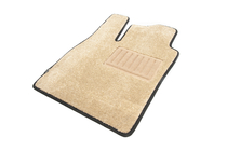 Velours-Fersenschutz (beige) Foto 3