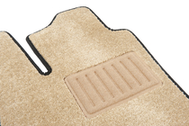 Velours-Fersenschutz (beige) Foto 1