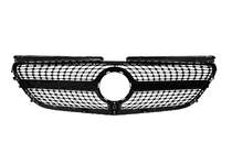 Mercedes Vito/V-class W447 2014- Frontgrill Diamond Black (2014-2023 für Vito W447) Foto 5