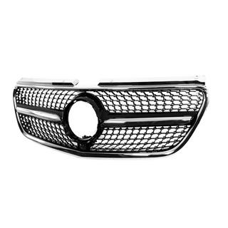 Frontgrill Diamond Black (2014-2023 für Vito W447) Mercedes Vito/V-class W447 2014- Foto 2