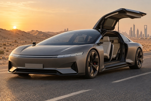 Ceer Exobot: Saudi-Arabien zeigt erste E-Autos – Limousine und SUV mit 850 PS Foto 2