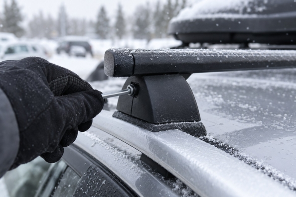 Dachreling & Querträger vor dem Winter: Befestigungen prüfen, Schneelast fürs Dach Foto 1
