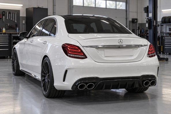 Mercedes C-Class W205 im W206- oder C63 AMG-Stil: Facelift & Bodykit – was passt wirklich Foto 1