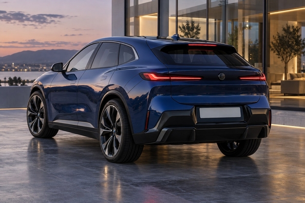 BMW iX4 (2027): Elektro-Coupé-SUV Neue Klasse, bis 828 km Reichweite und Produktion in Debrecen Foto 1