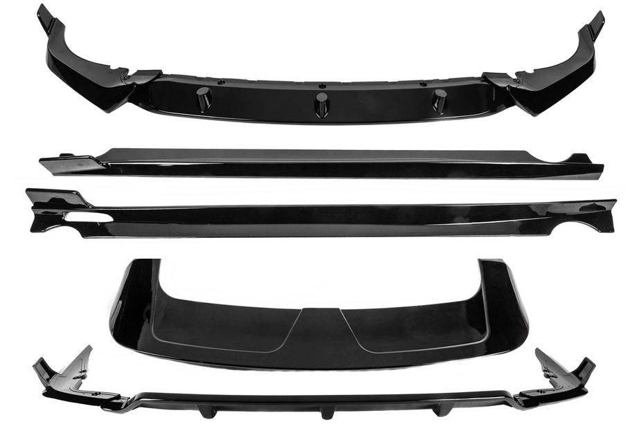 BMW X7 G07 2019- Bodykit-Set Warrior Black V2 (für M-Sport 2018-2022) Foto 1