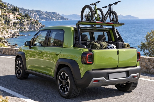 Fiat Multiplay: 3-in-1-Konzept aus Paris – Van, SUV und Pickup Foto 1