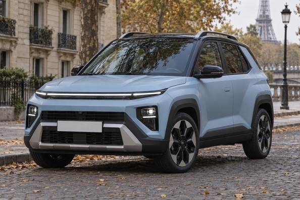 Neuer Hyundai Bayon der 2. Generation: Paris, Maße, 1.6-Hybrid, Innenraum Foto 2