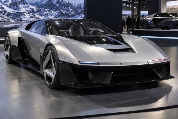 Alpine PS1 („Projet Spécial 1“) wurde zum A310 Vision: Das zeigte Alpine in Paris Foto 2