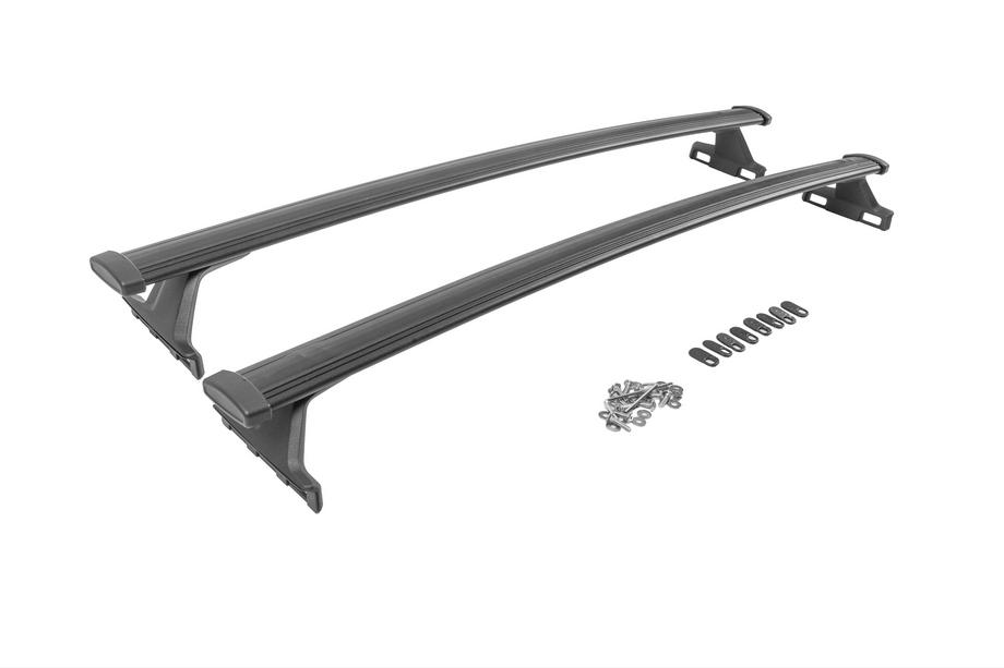 Dachträger-Querträger schwarz für integrierte Reling OEM (Aluminium) Foto 3