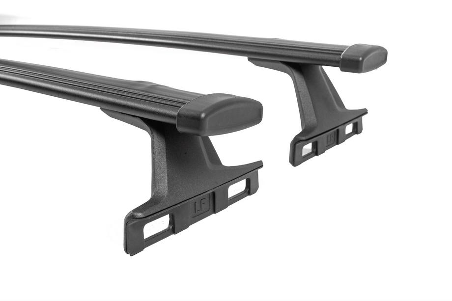Dachträger-Querträger schwarz für integrierte Reling OEM (Aluminium) Foto 4
