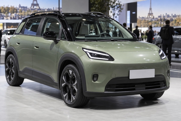 Aion UT Cross: „Offroad“-GAC-Hatchback für Europa – mehr Bodenfreiheit und breitere Reifen Foto 2