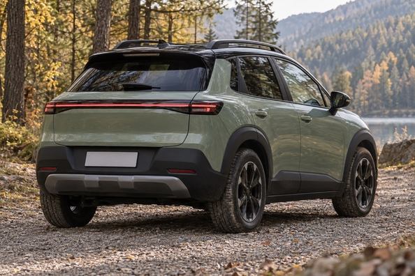 Aion UT Cross: „Offroad“-GAC-Hatchback für Europa – mehr Bodenfreiheit und breitere Reifen Foto 1