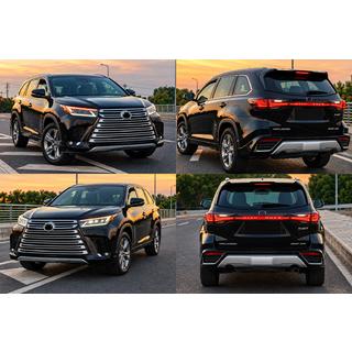 LX600-Style Karosseriekit Toyota Highlander 2013-2019 Foto 1