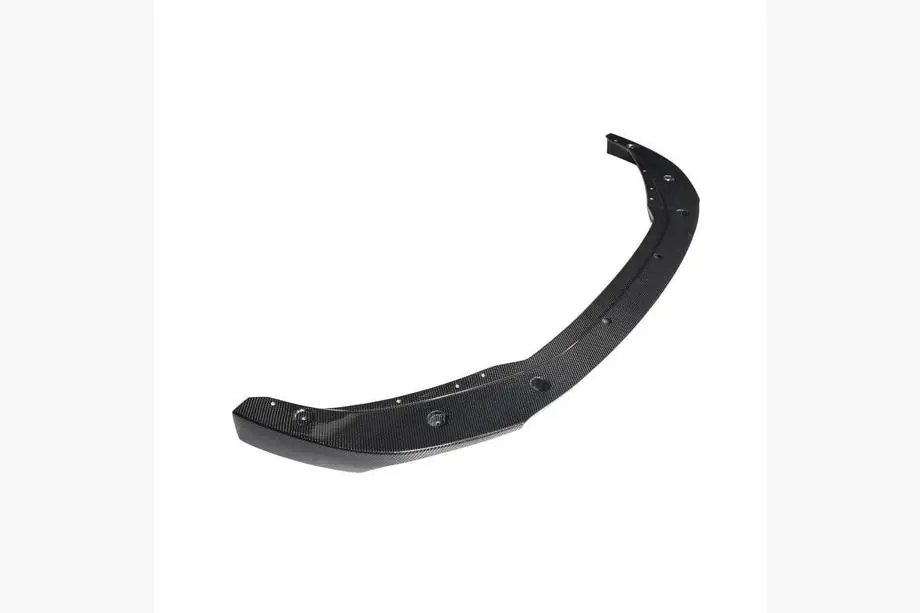 BMW 5er G30/G31 2017–2023 Frontspoiler-Lippe Lip für die vordere Stoßstange (für Base 2021-2024, Carbon) Foto 5