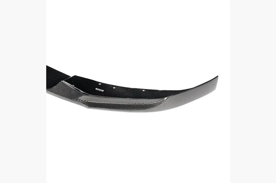 BMW 5er G30/G31 2017–2023 Frontspoiler-Lippe Lip für die vordere Stoßstange (für Base 2021-2024, Carbon) Foto 7