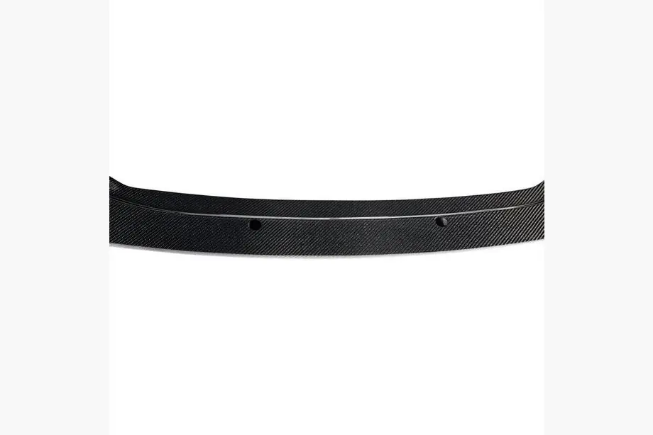 BMW 5er G30/G31 2017–2023 Frontspoiler-Lippe Lip für die vordere Stoßstange (für Base 2021-2024, Carbon) Foto 8