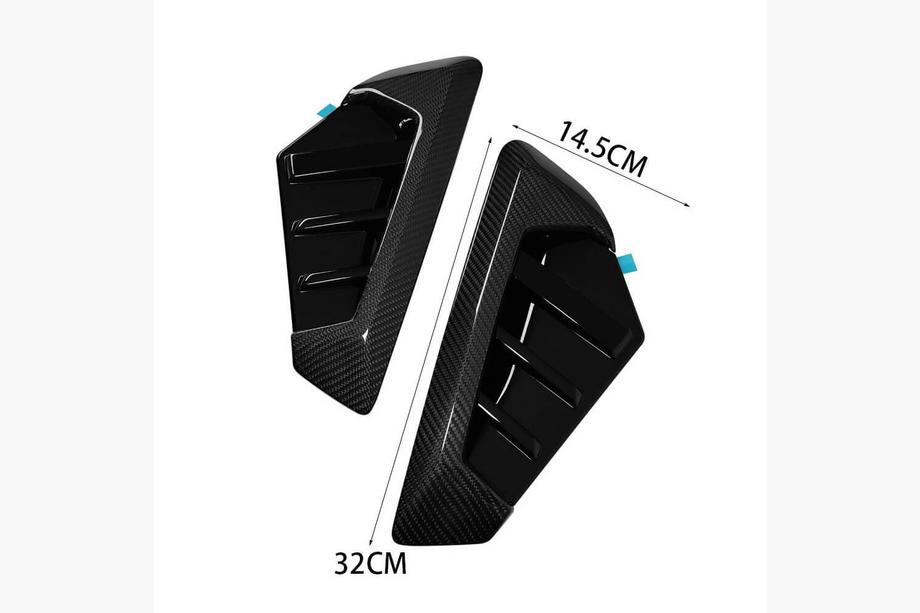 BMW X5 G05 2019–2026 Kotflügel-Lüftungsgitter (Carbon + ABS) Foto 6
