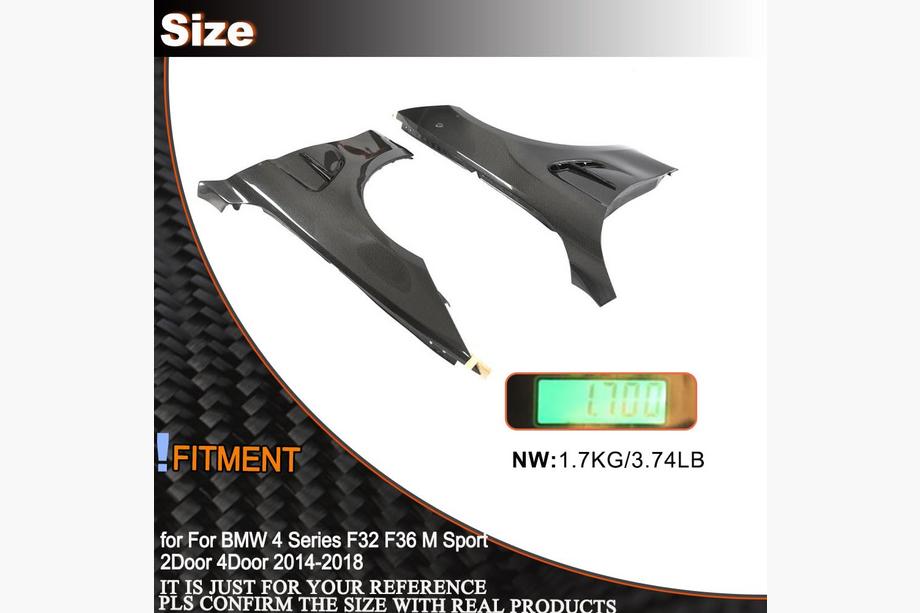 BMW 4 Series F32/F33/F36 2012-2020 Kotflügel (Carbon) Foto 3