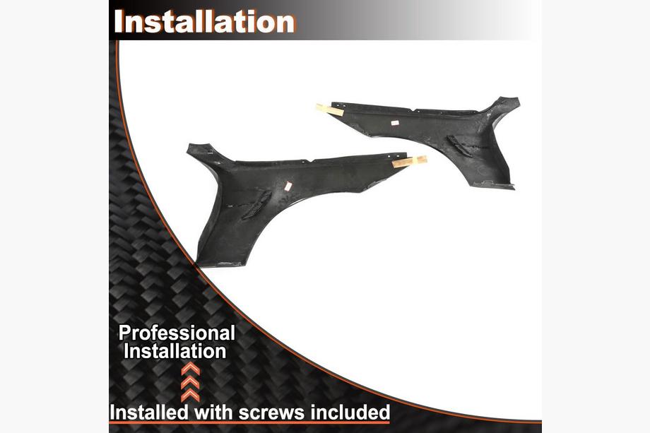 BMW 4 Series F32/F33/F36 2012-2020 Kotflügel (Carbon) Foto 4