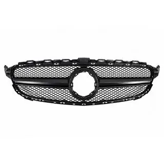 AMG Black Kühlergrill vorne (für Avantgarde/AMG-Line/C43 AMG) Mercedes C-class W205 2014-2021 Foto 1