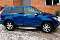 Honda CRV 2007-2011 Trittbretter Allmond Grey (2 Stk., Alu) Foto 3