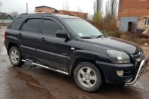 Kia Sportage 2004-2010 Seitliche Rohre (2 Stk., Edelstahl) Foto 3