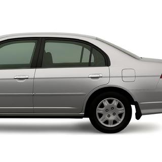 Chrom Türgriffblenden (8 Stk, Kunststoff) Honda Civic Sedan VII 2001-2006 Foto 1