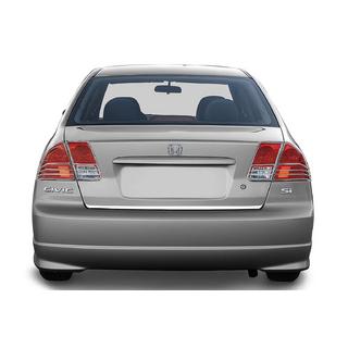 Chrom Rückleuchten Abdeckungen (2 Stk, Kunststoff) Honda Civic Sedan VII 2001-2006 Foto 1