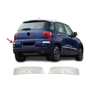 Edelstahl Eckenschutz für Stoßfänger passend für 500L 2018+ (2 Stk) Foto 1