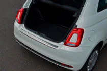 Fiat 500/500L 2013-2022 Heckstoßstangenabdeckung 3D/Cabrio (OmsaLine, Edelstahl) Foto 8